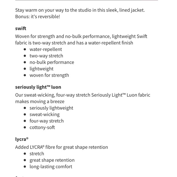 Lululemon in flux jacket - Picture 2 of 8